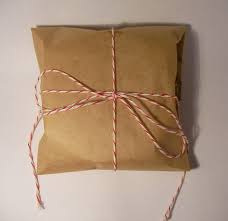 brown paper package